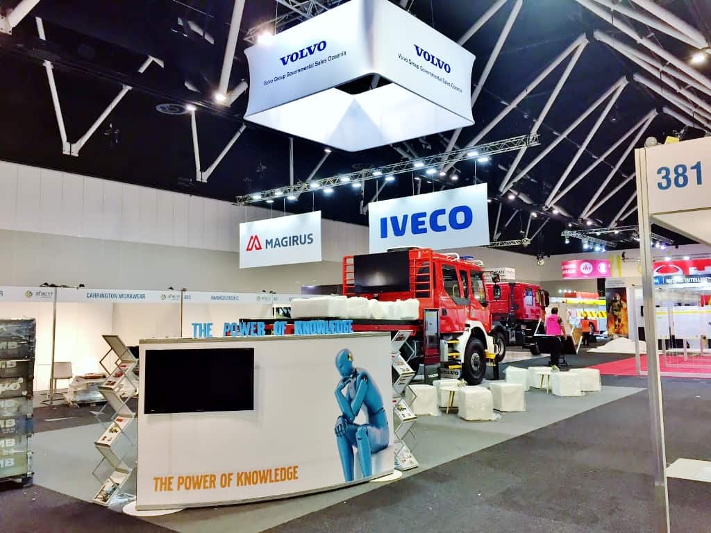 Volvo Trade Show Display for AFAC 17