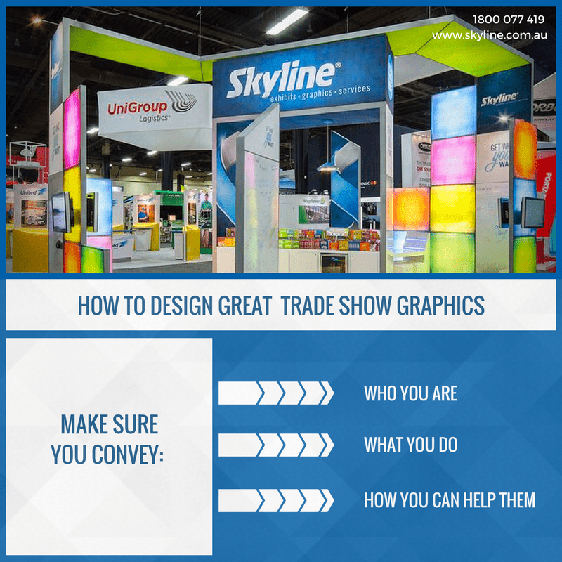 How to design great trade show graphics
